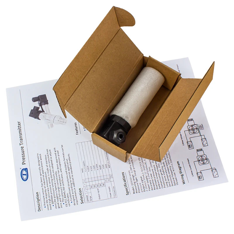 Pressure Sensor High Precision 0.5%FS G1/4 -1~600Bar 4-20mA 0-10V Transducer