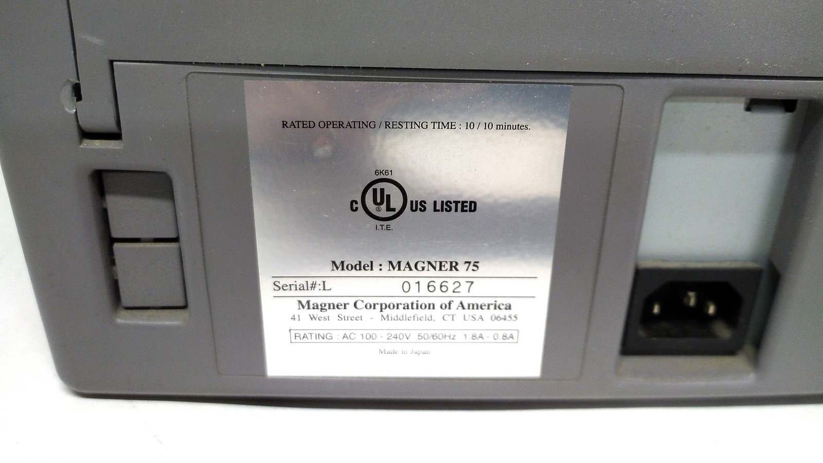 Magner 75 UM Currency Counter with Counterfeit detection
