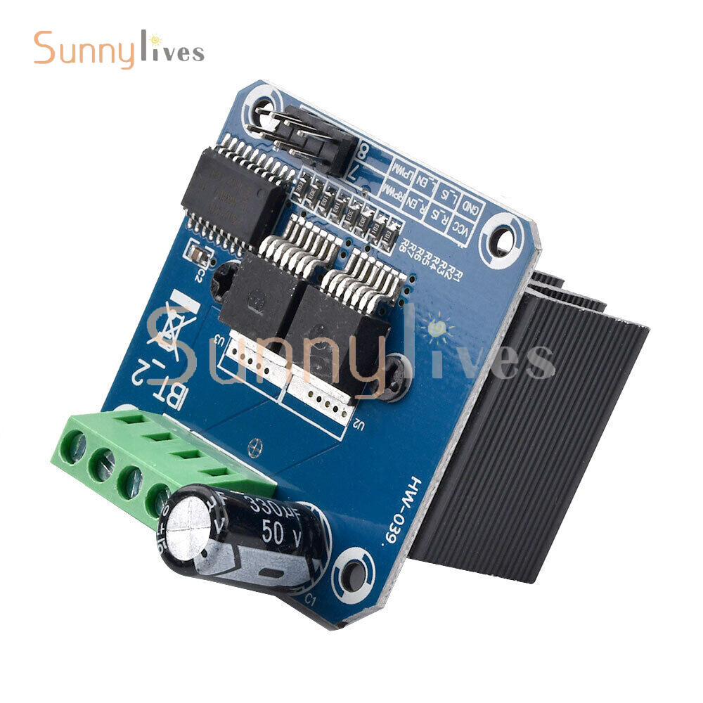 1/2/5/10PCS Double BTS7960B DC43A Stepper Motor Driver H-Bridge PWM for Arduino