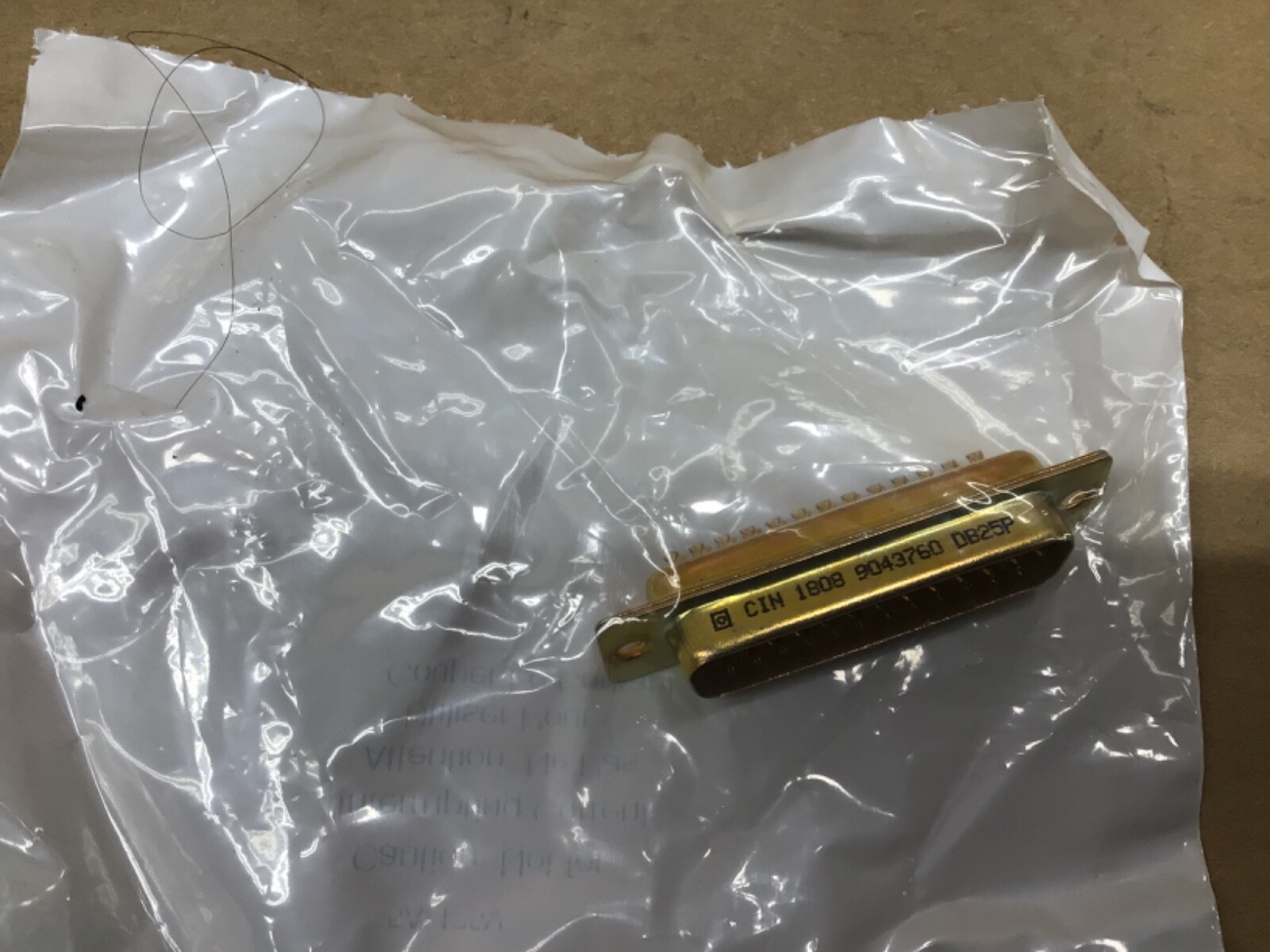 Cinch DB-25P Connector DB25P #4099K23IAC