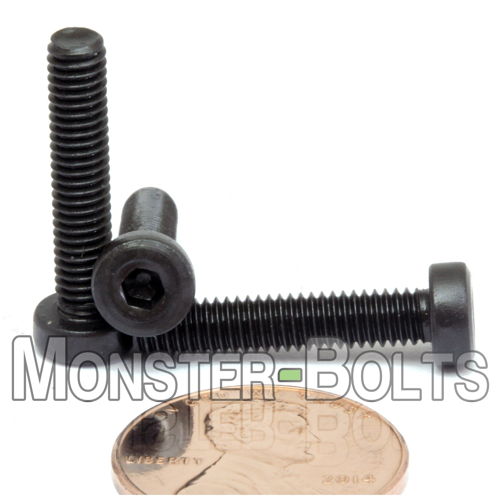 (10) M4 – 0.70 x 20mm Low Head Socket Cap Screws, DIN 7984 Blk Alloy 10.9