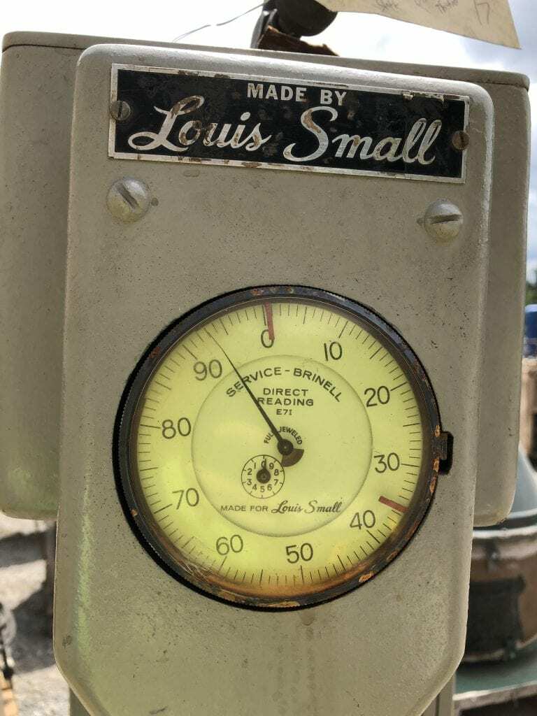 Louis Small RDT14-10 VINTAGE 10″ Brinell Hardness Tester 26-600BHN