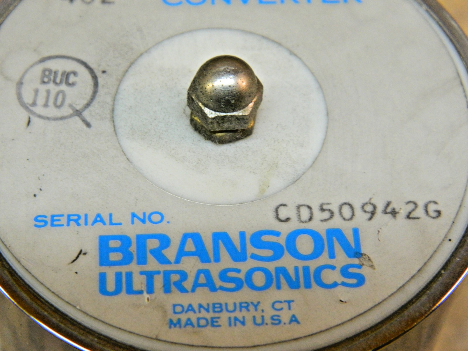 BRANSON ULTRASONICS CONVERTEH 402 Series 800 & Handheld GK-4, GK-5, & PT-250