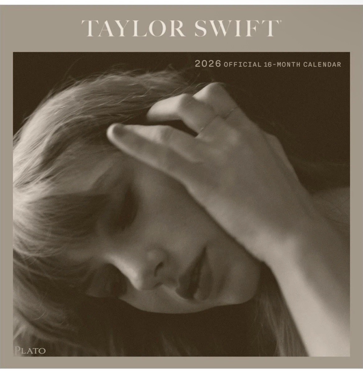 Taylor Swift OFFICIAL | 2026 12×24″ (Hanging) Monthly Square Wall Calendar