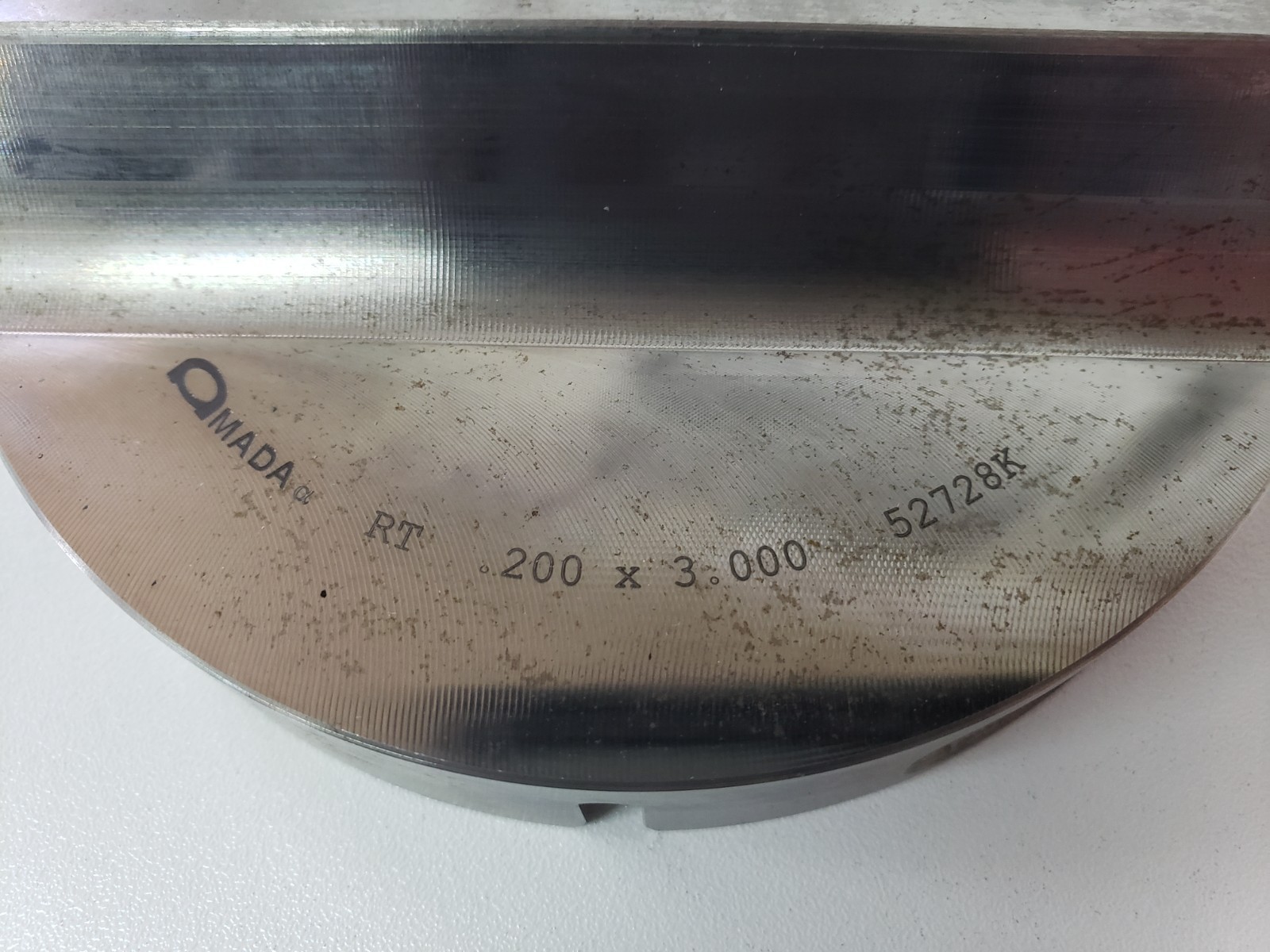 Amada RT .200 x 3.000 52728K Die Punch Press Tool