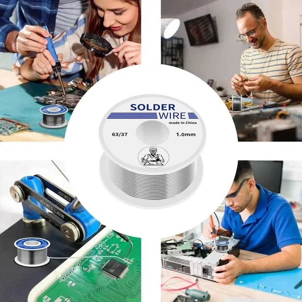 100g/20g Rosin Core Solder Wire Roll Low Temperature Easy Melt Tin Welding Wire
