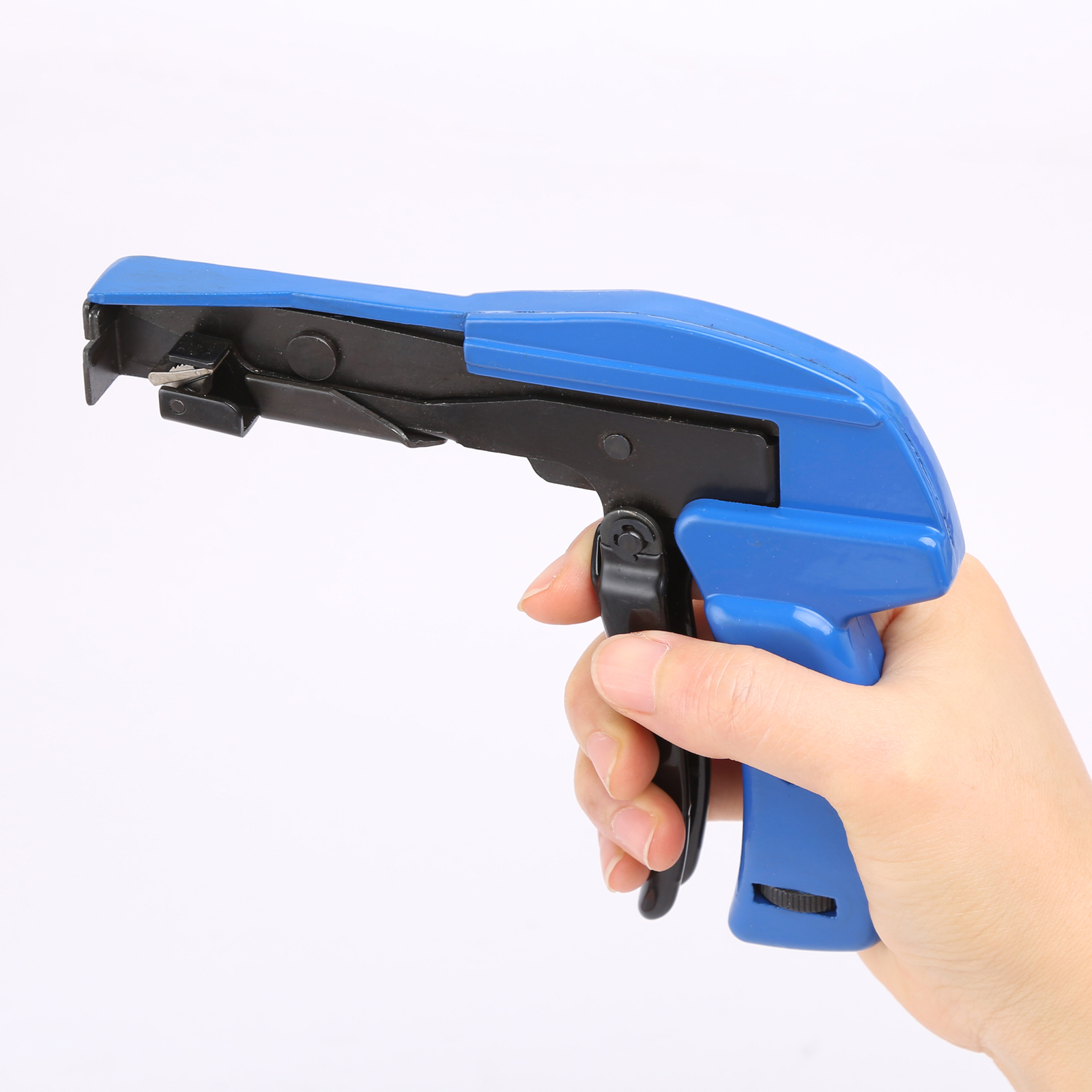 Fasten Auto Tensioning Zip Tie & Cut off Gun Hand Tool for Nylon Cable Tension