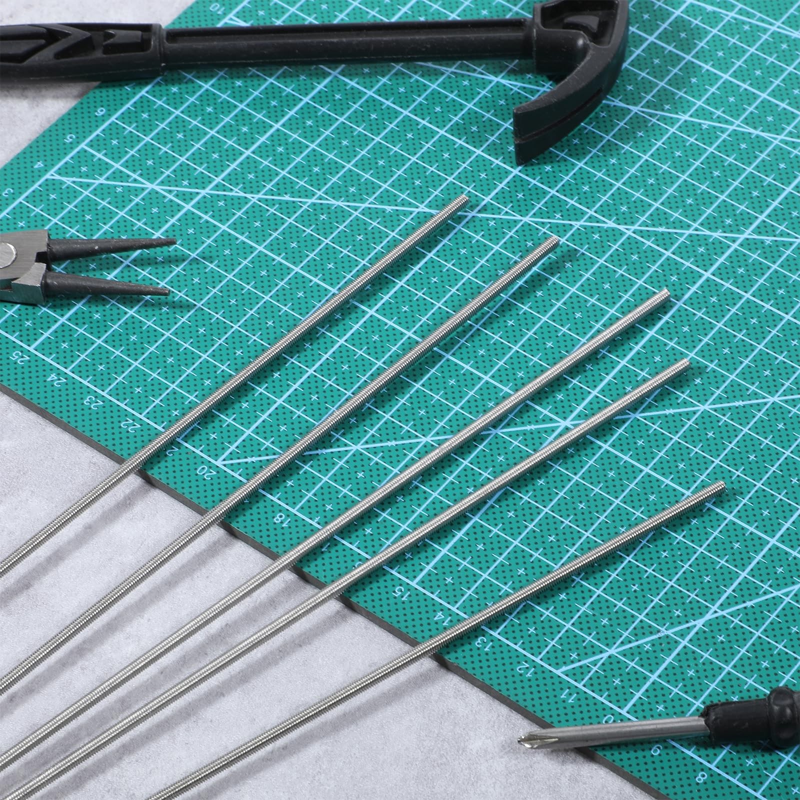 M3 x 300mm Fully Threaded Rod 304 Stainless Steel Right Hand Threads 5 PCS