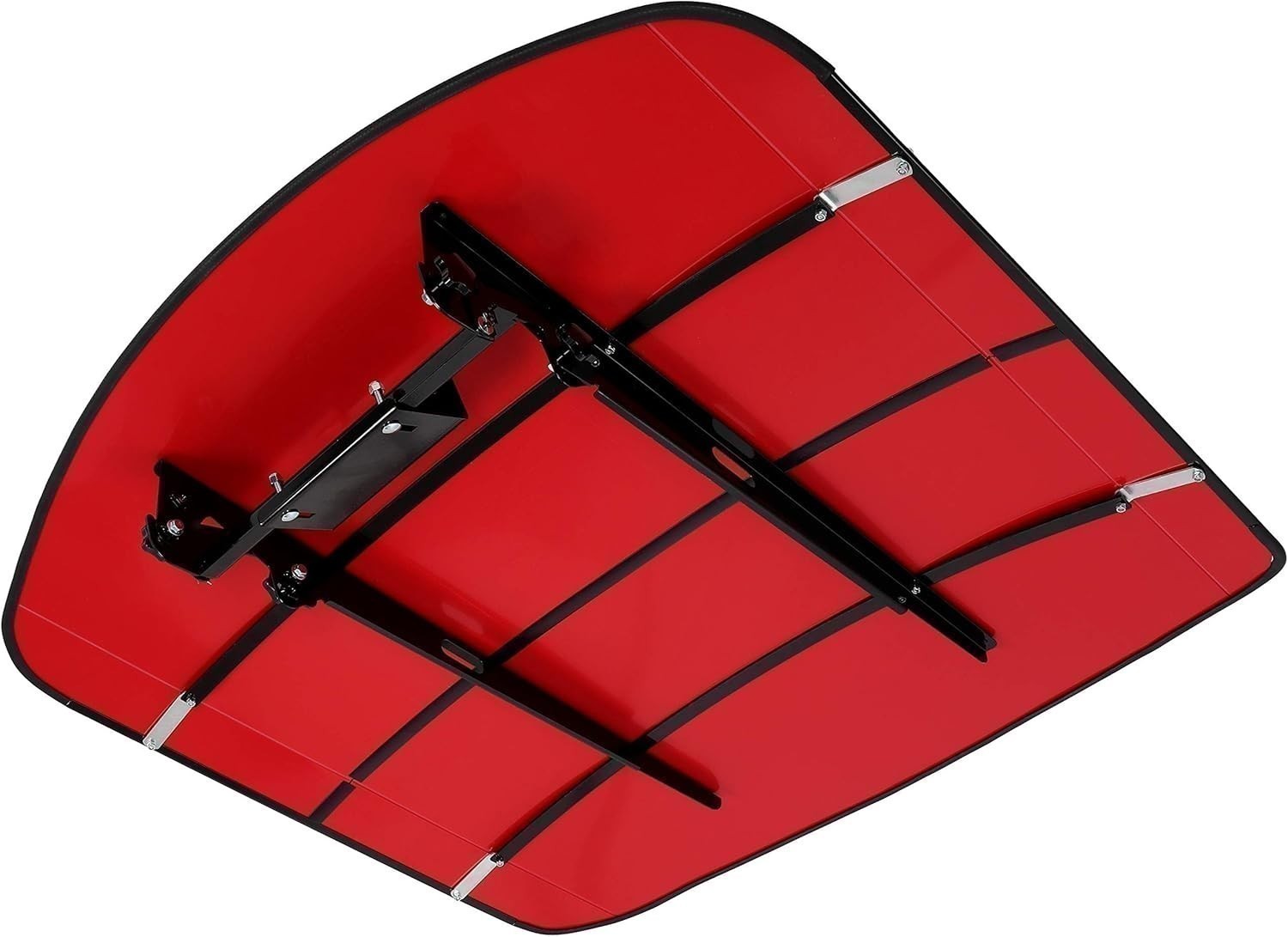 Sun Shield Tuff Top Tractor Canopy – Red For 2″ x 2″ or 2″ x 3″ ROPS 48″ X 52″