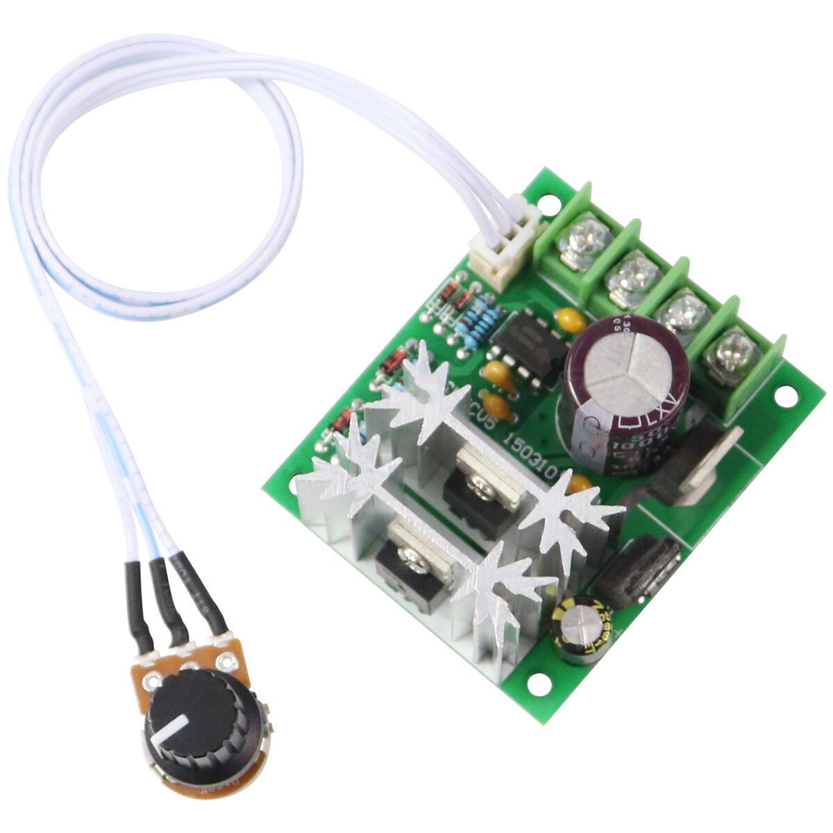 DC 6-30V 20A Max 300W PWM HHO Motor Variable Speed Controller Switch 6V 12V 24V