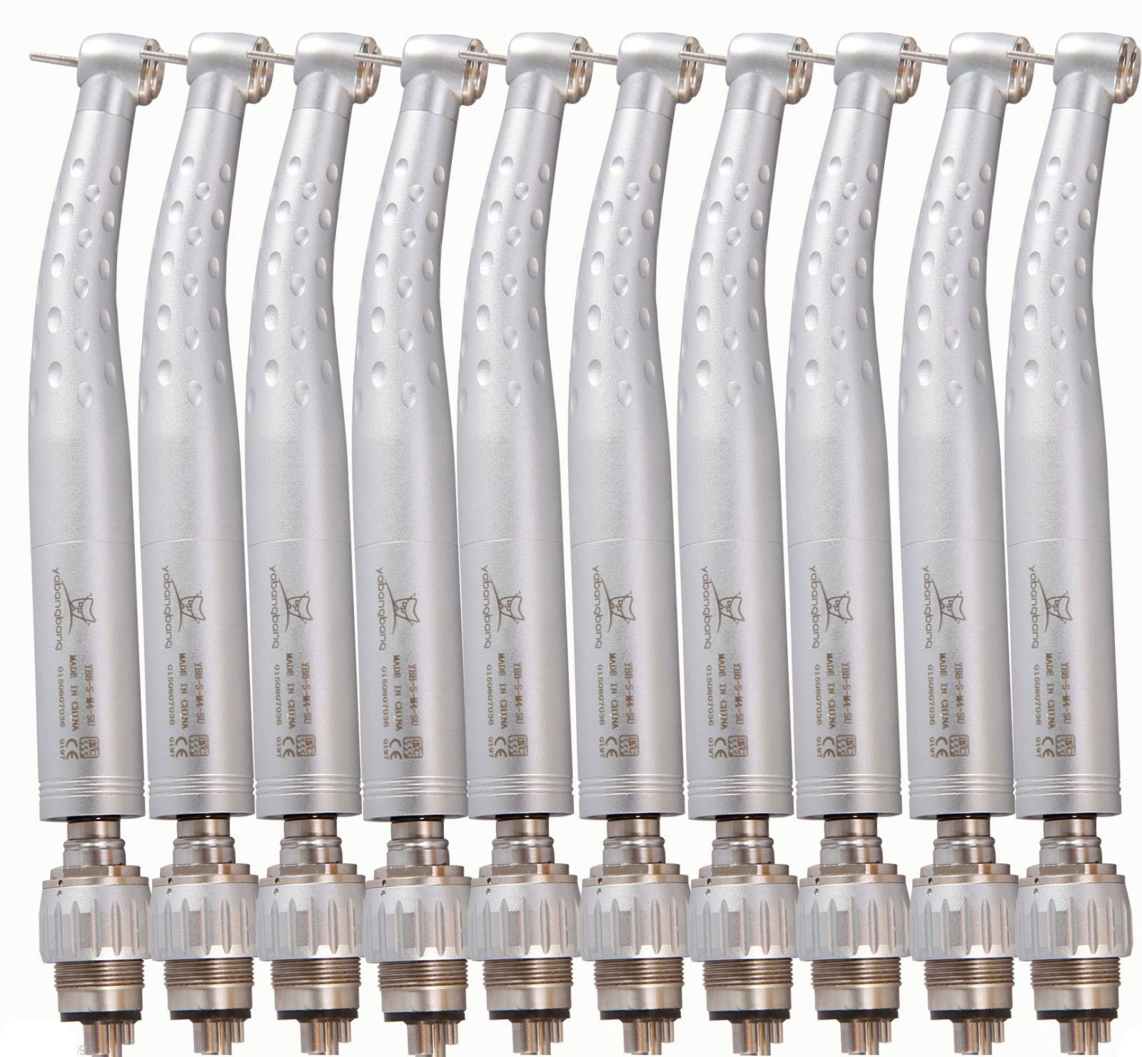 10 Dental Standard High Speed Handpiece Quick Coupler Push Button coupling 4hole