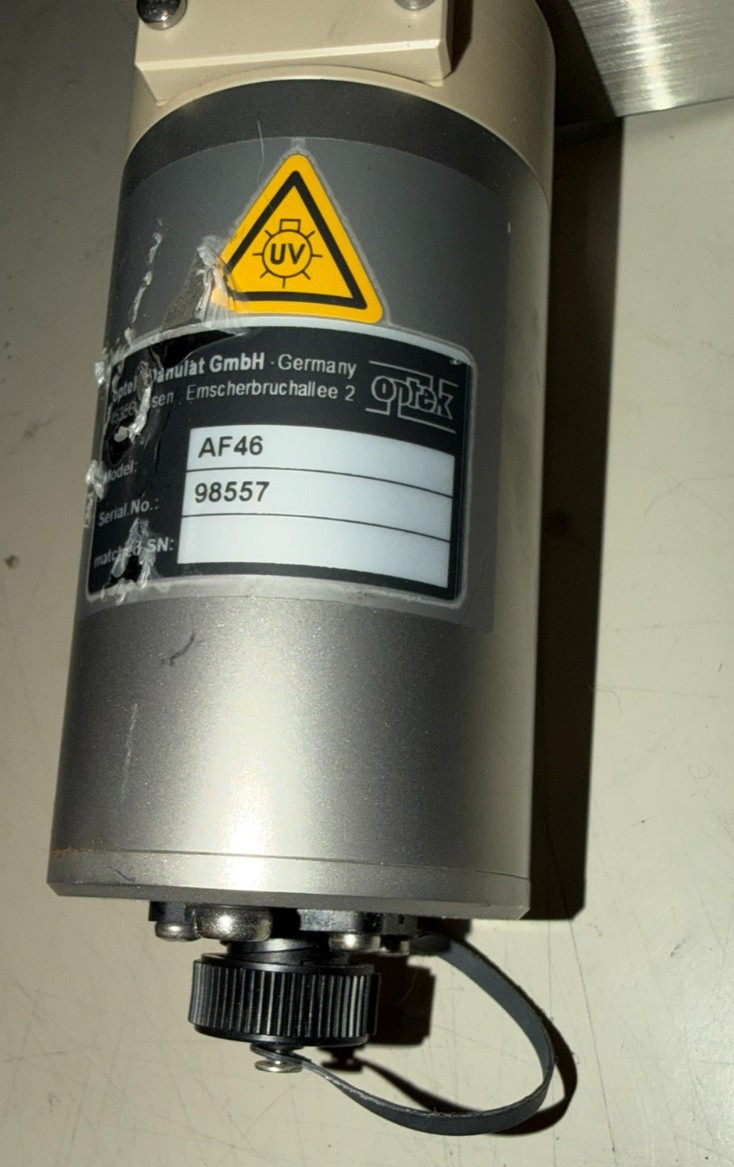 Optek ACF60-SU-35 Inline Flow Cell / Measuring Cell, Stainless Steel (Used)