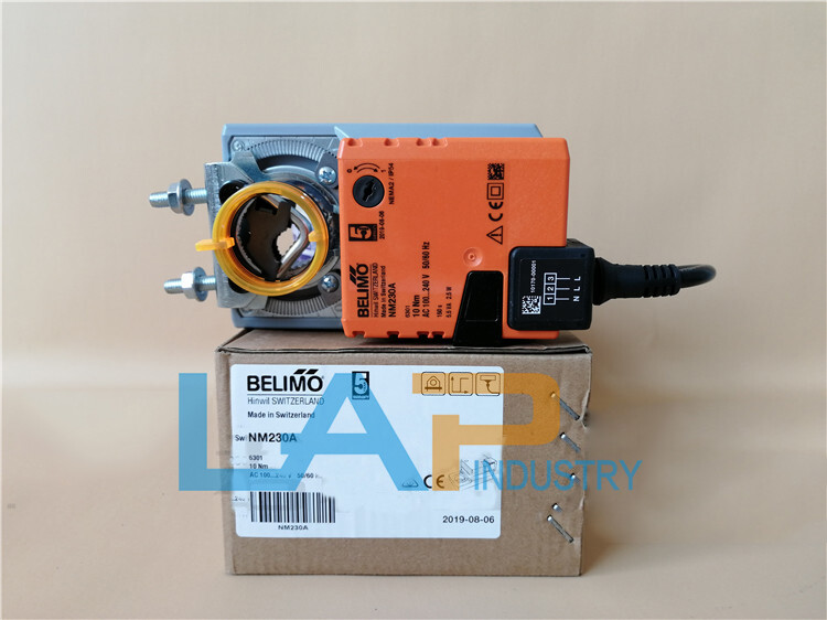 1PCS new For Belimo Switch Type Air Valve Actuator NM230A 10NM Drive AC100-240V