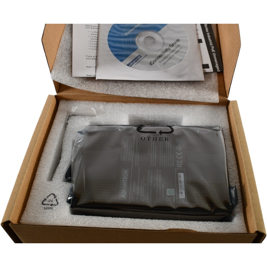 NEW Advantech EKI-2528PAI-AE Network Switch – Unmanaged 8 Ports IP30