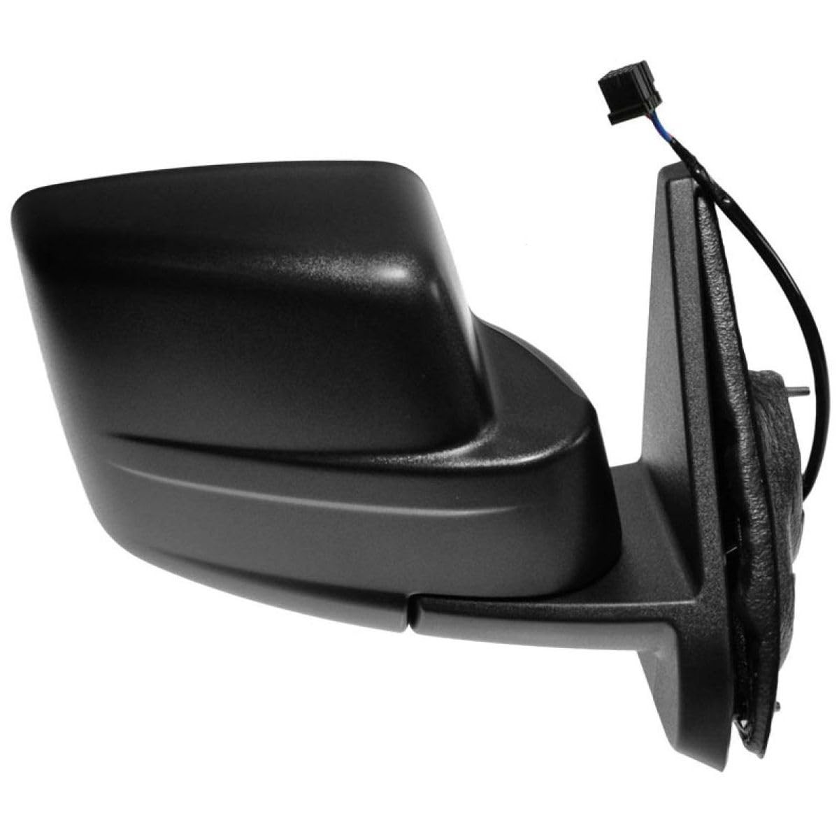 Power Side Mirror Textured Black Left Right Pair for Jeep Patriot 07-17 Plastic