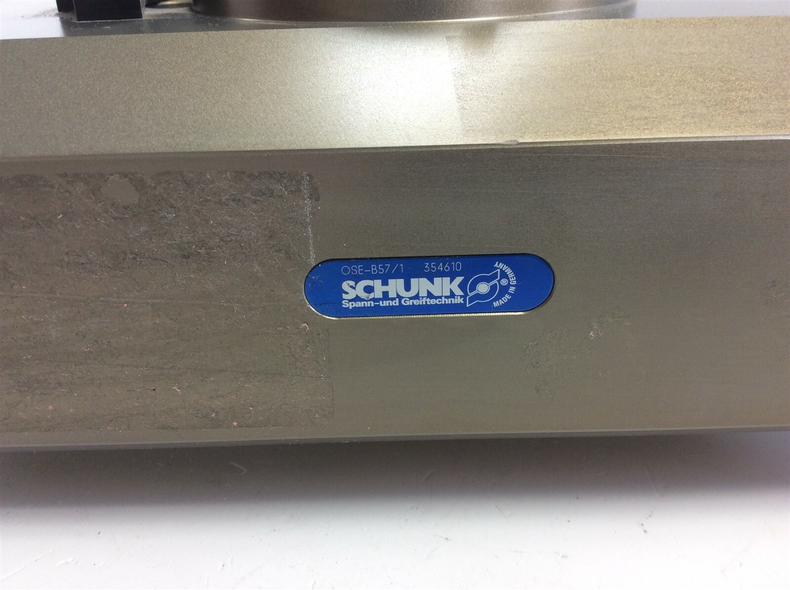Schunk OSE-B57/1 Pneumatic Rotary Actuator, Swivel Angle: 0-90 Degrees