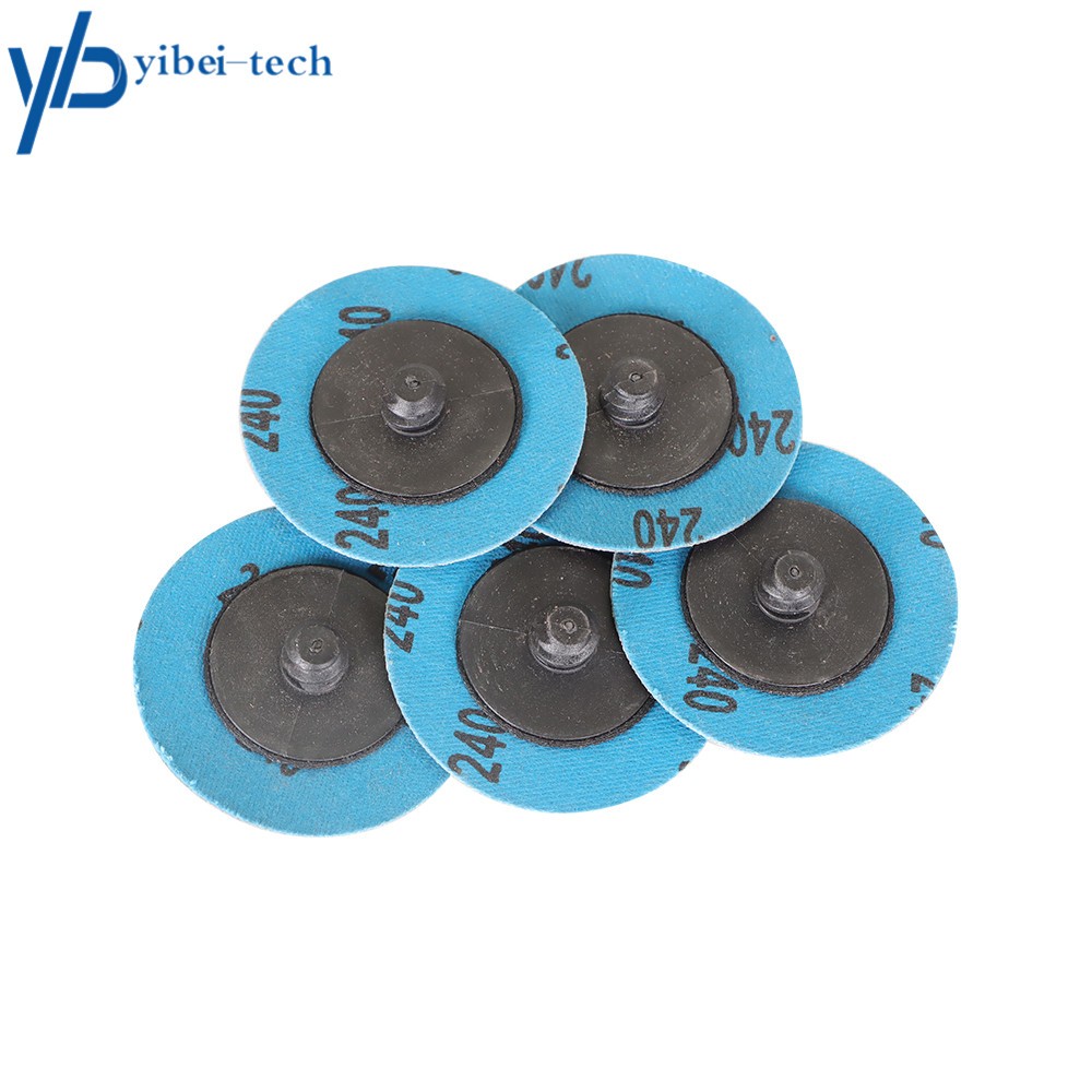 51× 2″ Roll Lock Die Grinder Quick Change Sanding Disc 36 60 80 120 240 Grit US