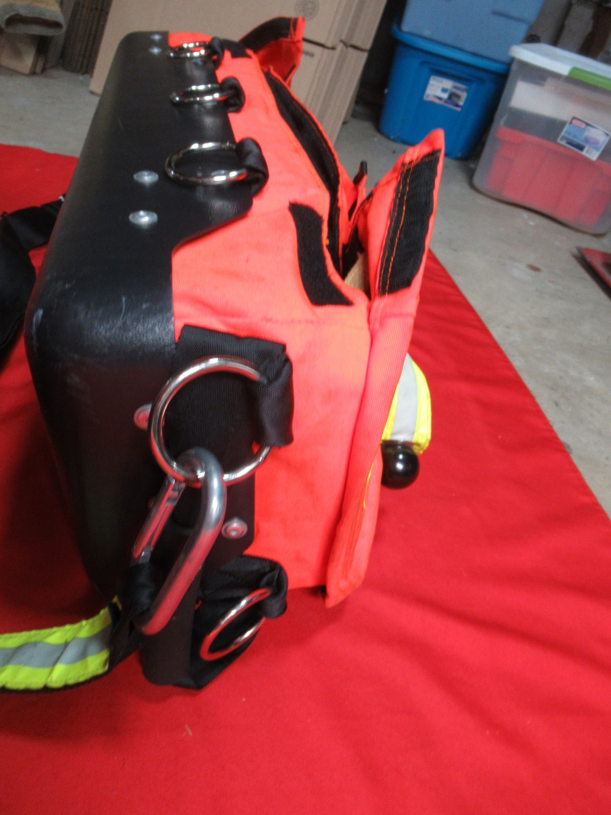 Scott RIT PAK III 4500 psi BAG COMPLETE WITH MASK REGULATOR HOSES EMT EMS RESCUE