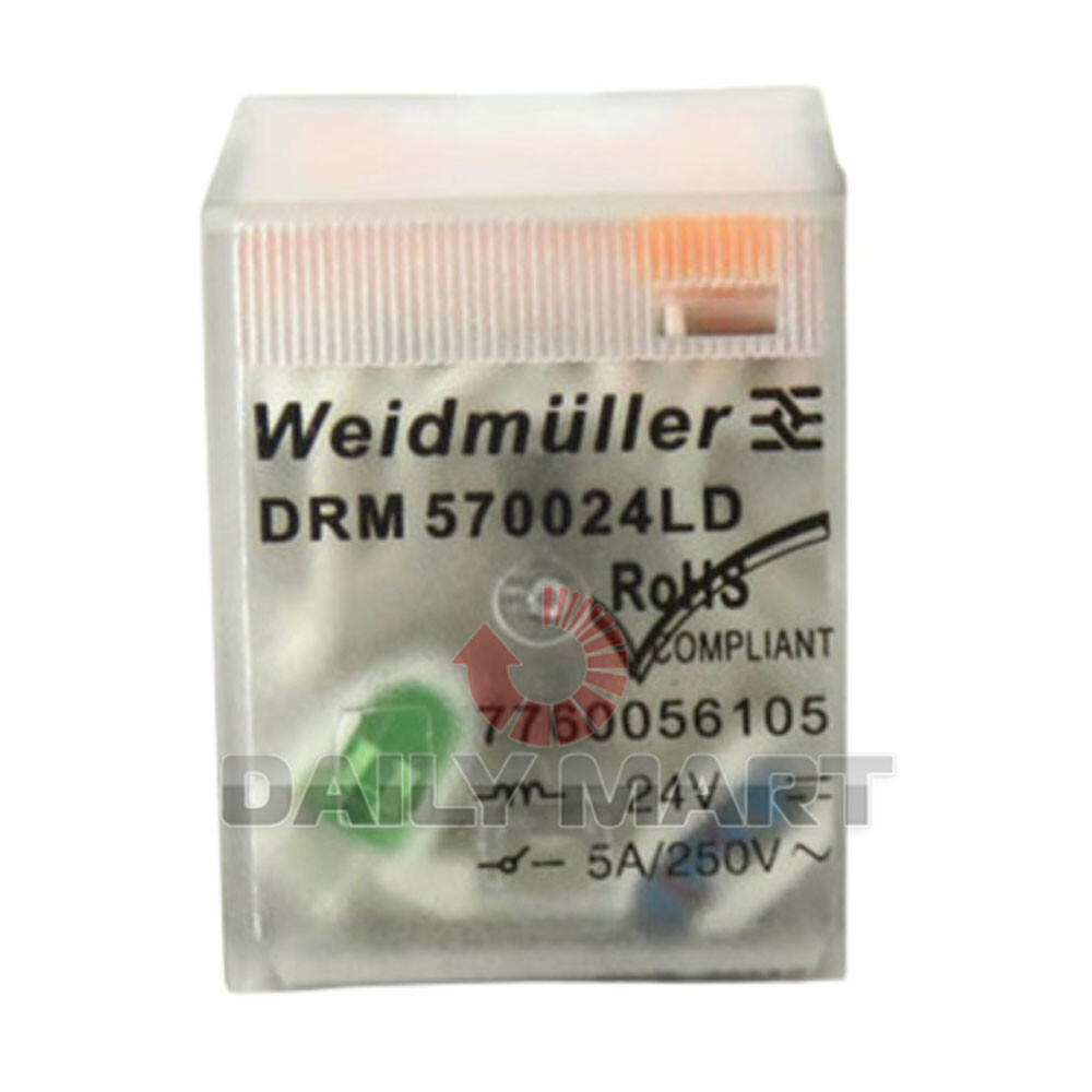10PCS/New in Box WEIDMULLER DRM570024LD Relay DC24V 14-Pin