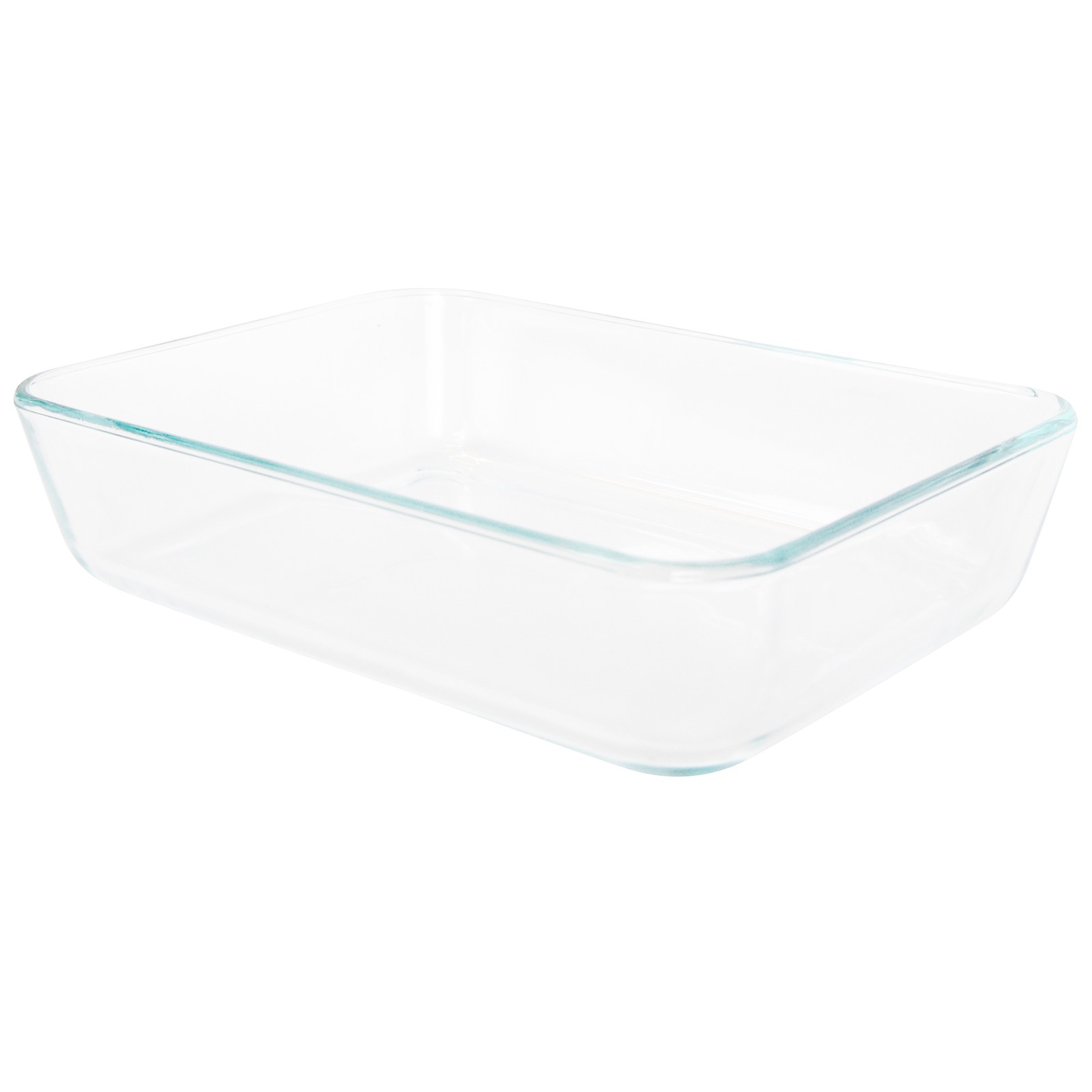 Pyrex (1) 7210 3 Cup Glass Dish & (1) 7210-PC Turquoise Lid