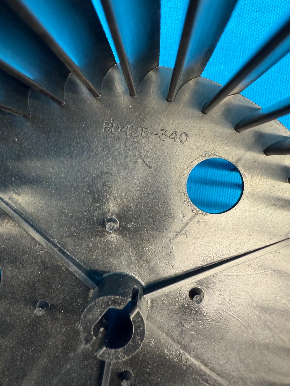 CAT 100-3426 HVAC Blower Wheel For Backhoe Loader / Excavator / Wheel Loader