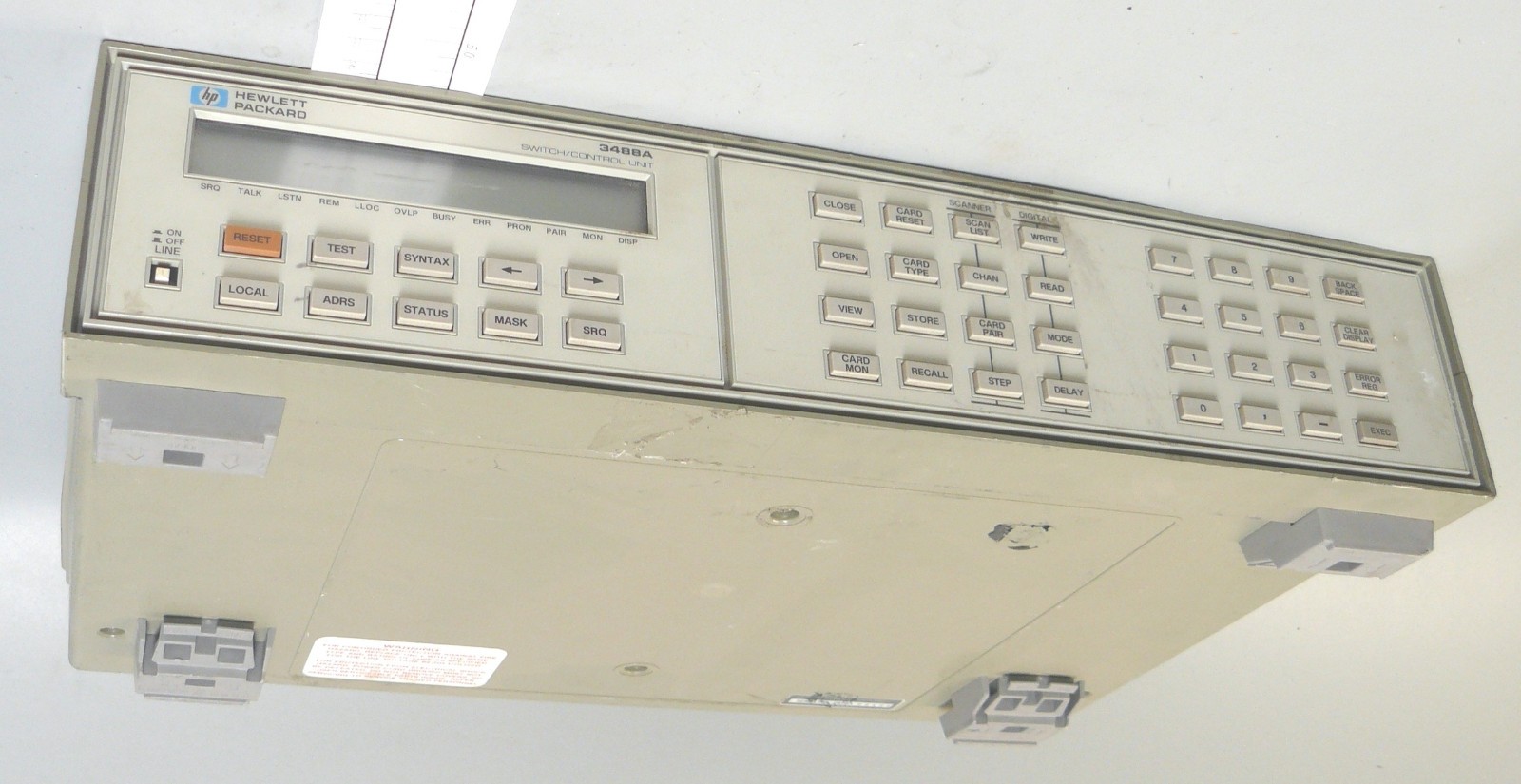 HP 3488A Switch Control Unit Tested [G7A1][G7A2]