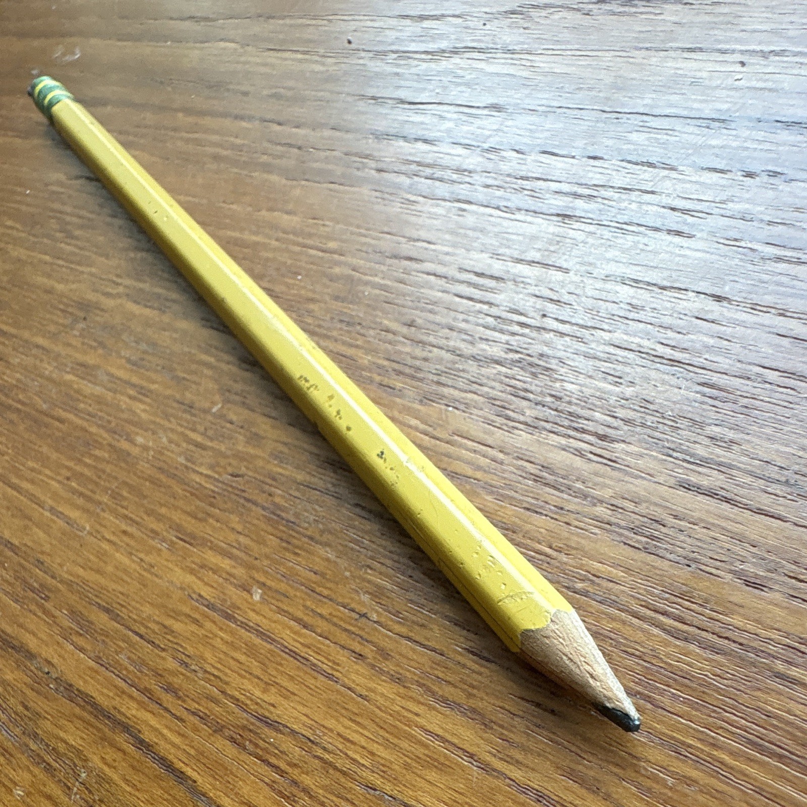 Dixon Ticonderoga Ticonderoga #2 HB Yellow Wooden Pencil w/ Eraser