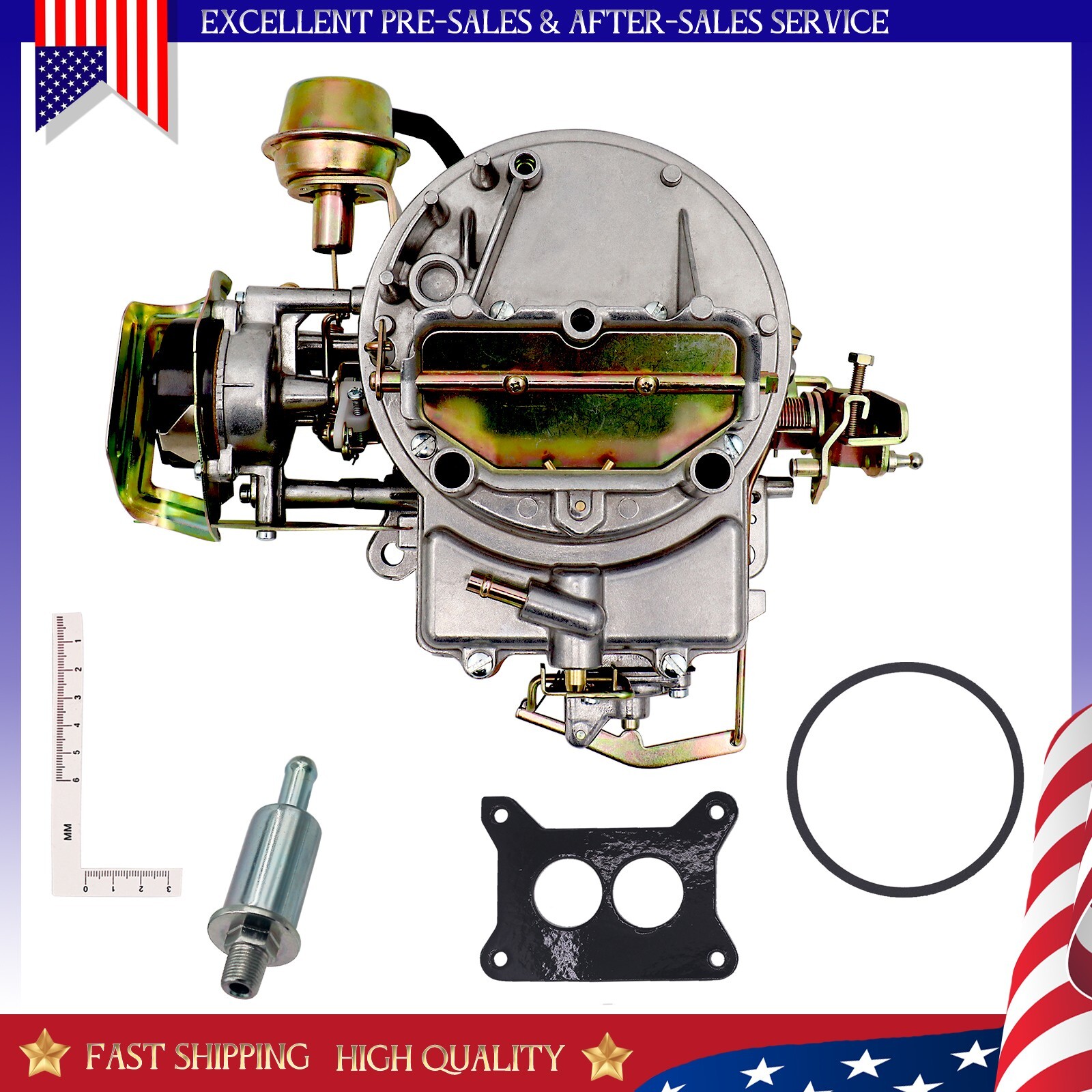 For Ford 400 302 351 Cu Jeep Engine 2150 Two 2 Barrel Carburetor Carb 2100 🔥