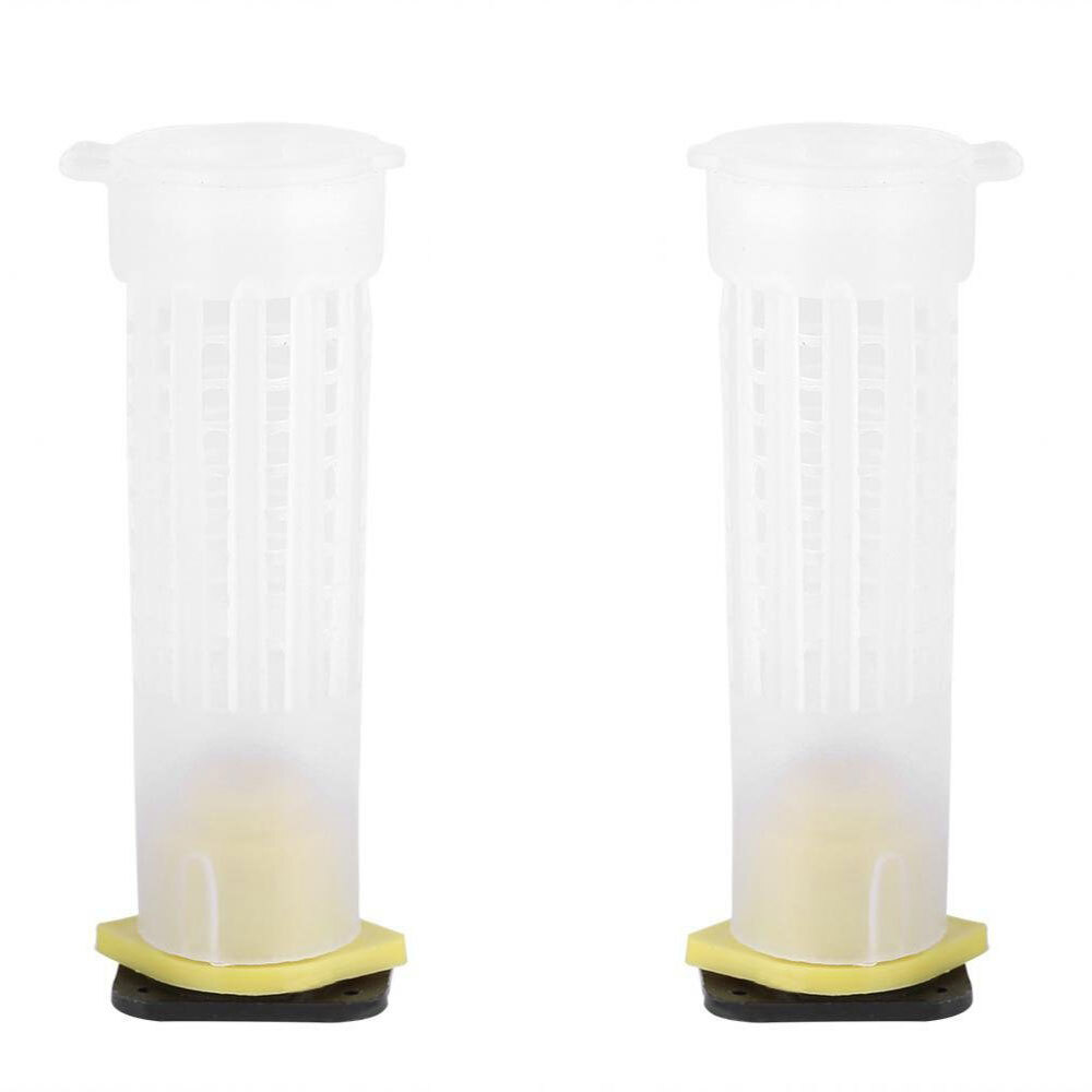 1Set Bees Tools Cages King Queen Apicultura Kit Complete Nicot Cage Cups Cell~