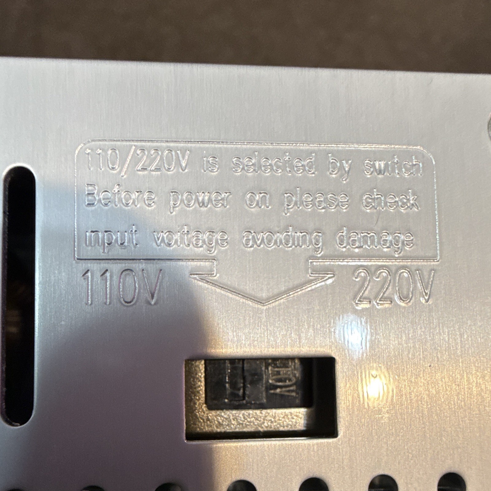 FPS-600-12 Enclosed Switching Power Supply 110-240VAC In 12V 50A 600W Adj
