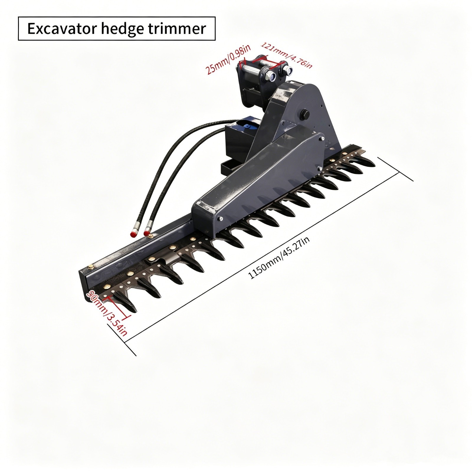 Mini Excavator Attachments 9-in-1 Set,Grapple Auger Mud Bucket Quick Change free