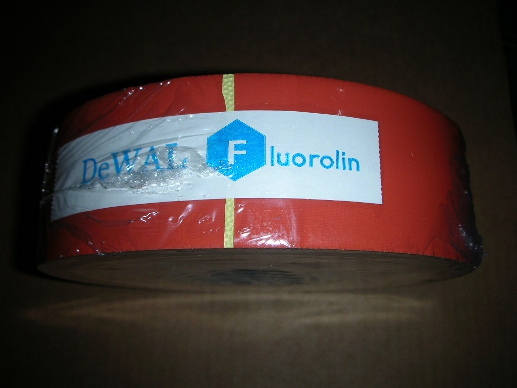 Dewal Fluorolin DW500RD Hi-Temp Plasma Grit Blast Tape 2″ x 36-Yards DOM:2022