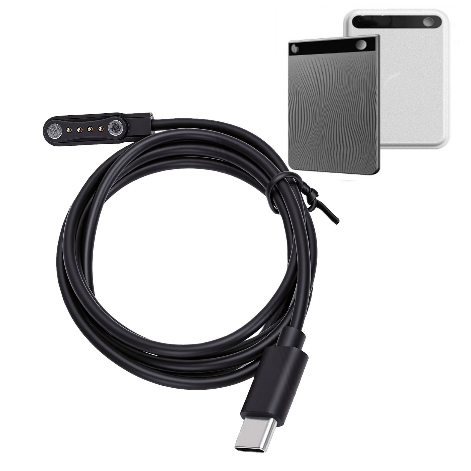 2pcs AI Voice Recorder Type C Charging Cable Fit For Mobvoi TicNote AI Voice CHU