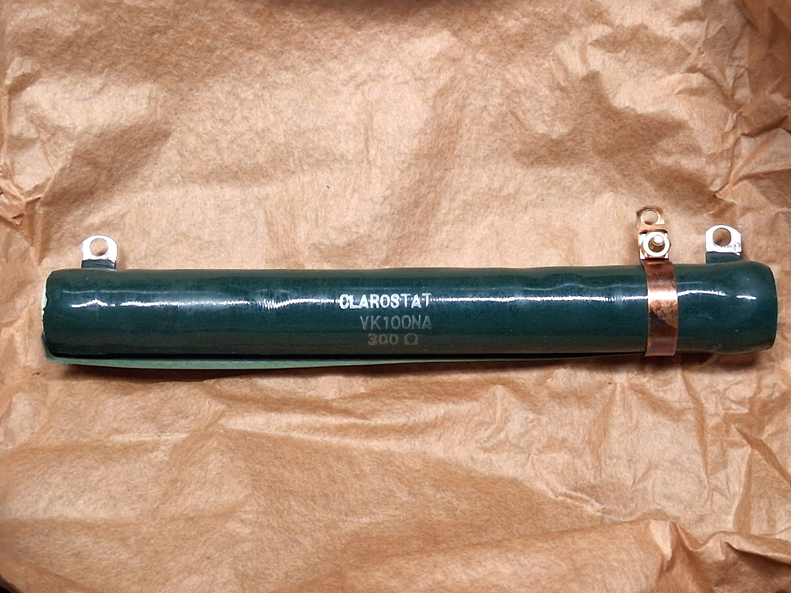 Clarostat VK100N Power Resistor 300 OHM NOS