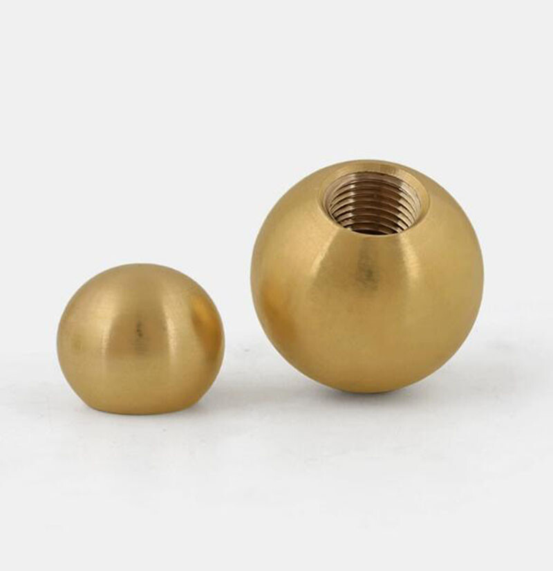 M3 M5 M6 M10 M12 Pure Copper Internal Thread Nut Threaded Ball Diameter 6mm-25mm