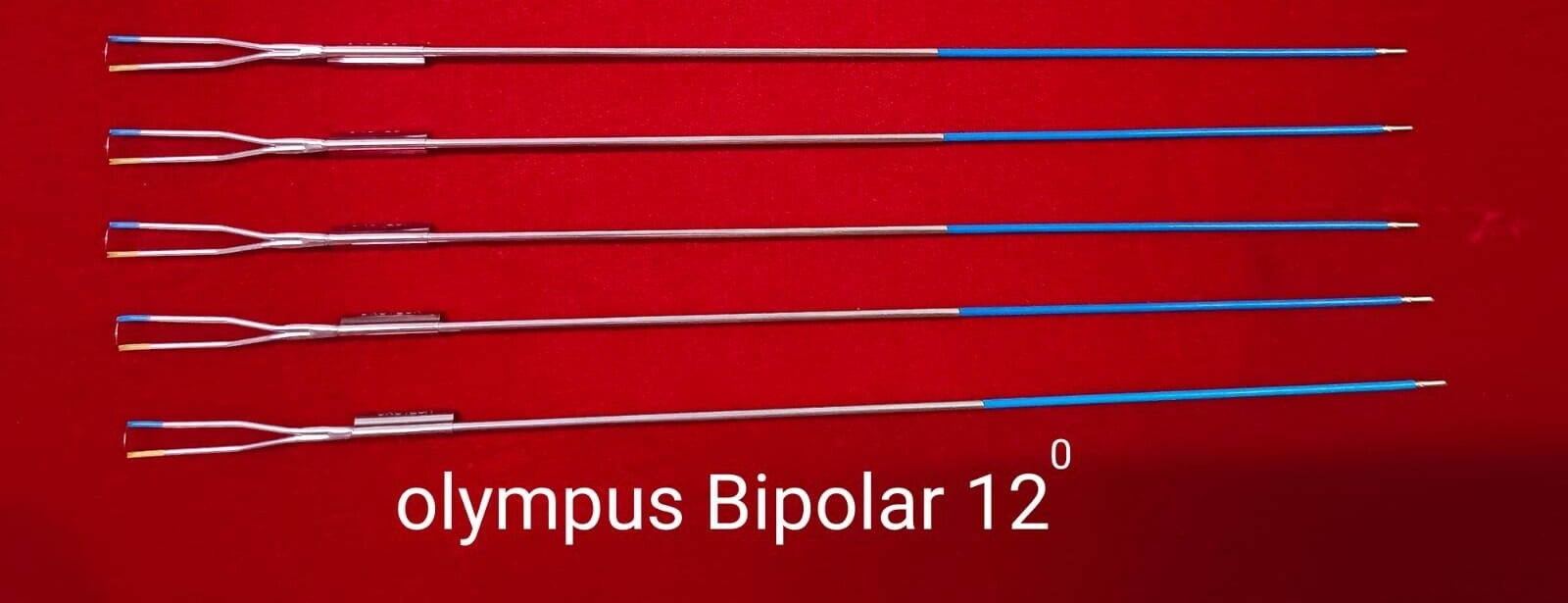 4A Olympus Type Bipolar Cutting Loop 12 degree Set of 5