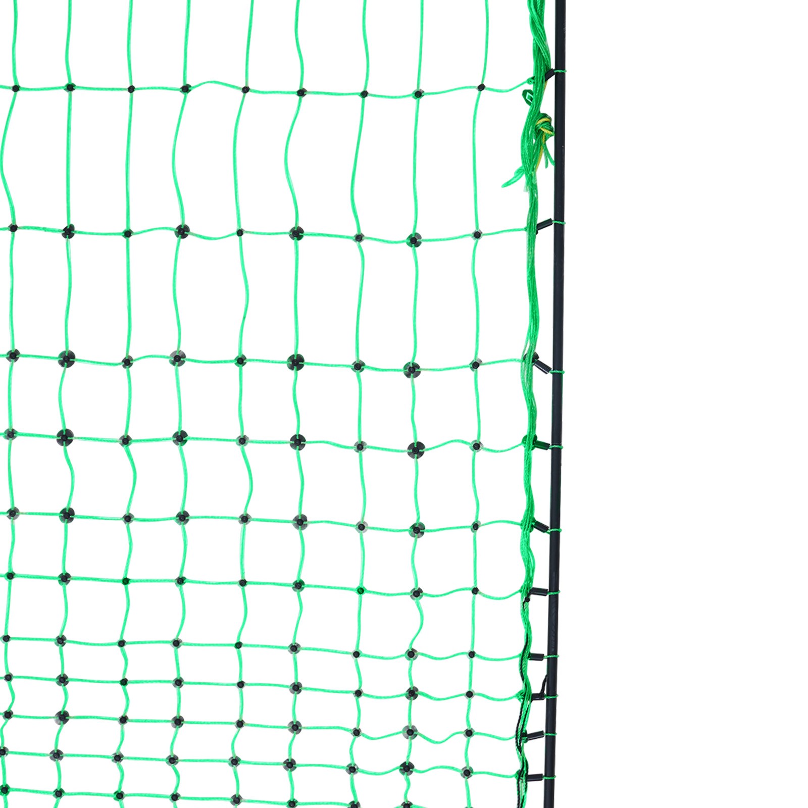 VEVOR Electric Netting Fence Kit PE Net Fencing 48″H x 168’L with Posts Spikes