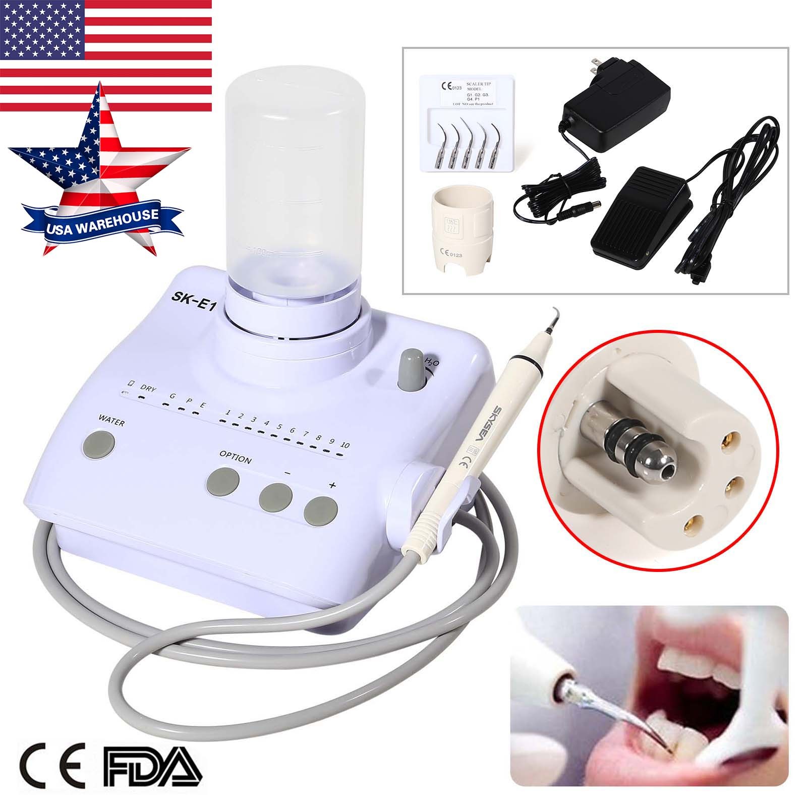 Dental Ultrasonic Piezo Scaler Handpiece Tips Torque Wrench fit EMS Woodpecker