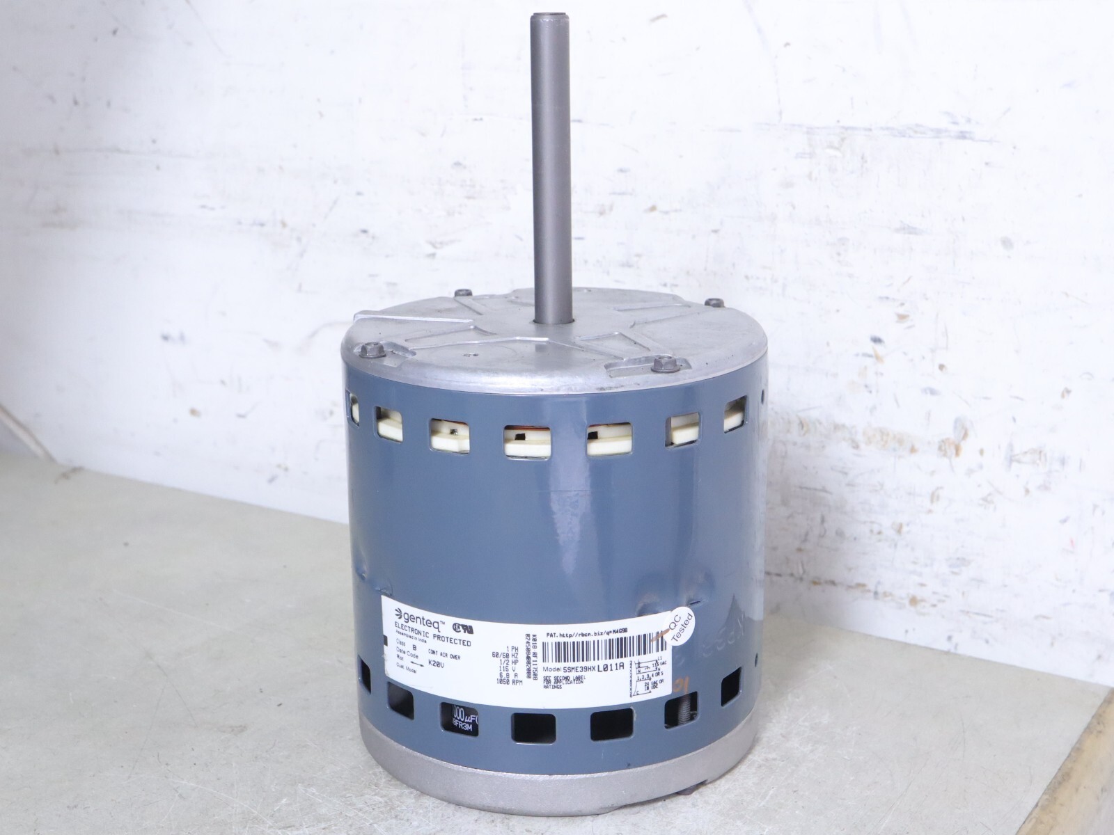 Genteq ECM endura X13 Blower Motor 5SME39HXL011A 1/2HP 115V CCW 607363-01