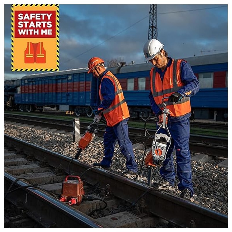 High Visibility Reflective Safety Vest for Men Women Work Construction Vest