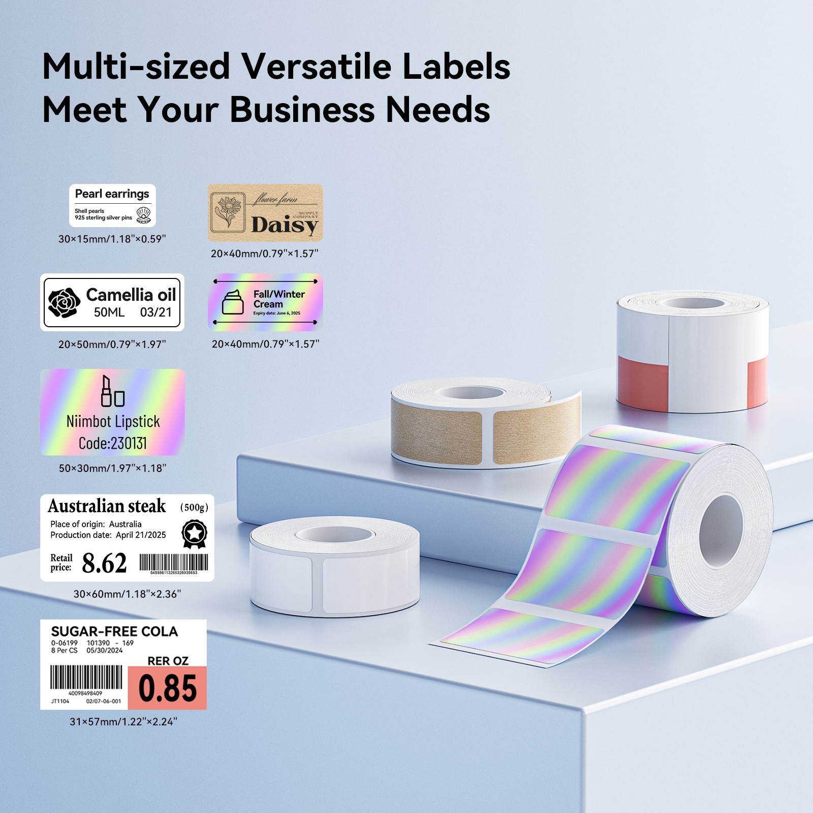 NIIMBOT M2 Label Printer Kit for Lab Vials Cryogenic Labeling No Smudge Bundle