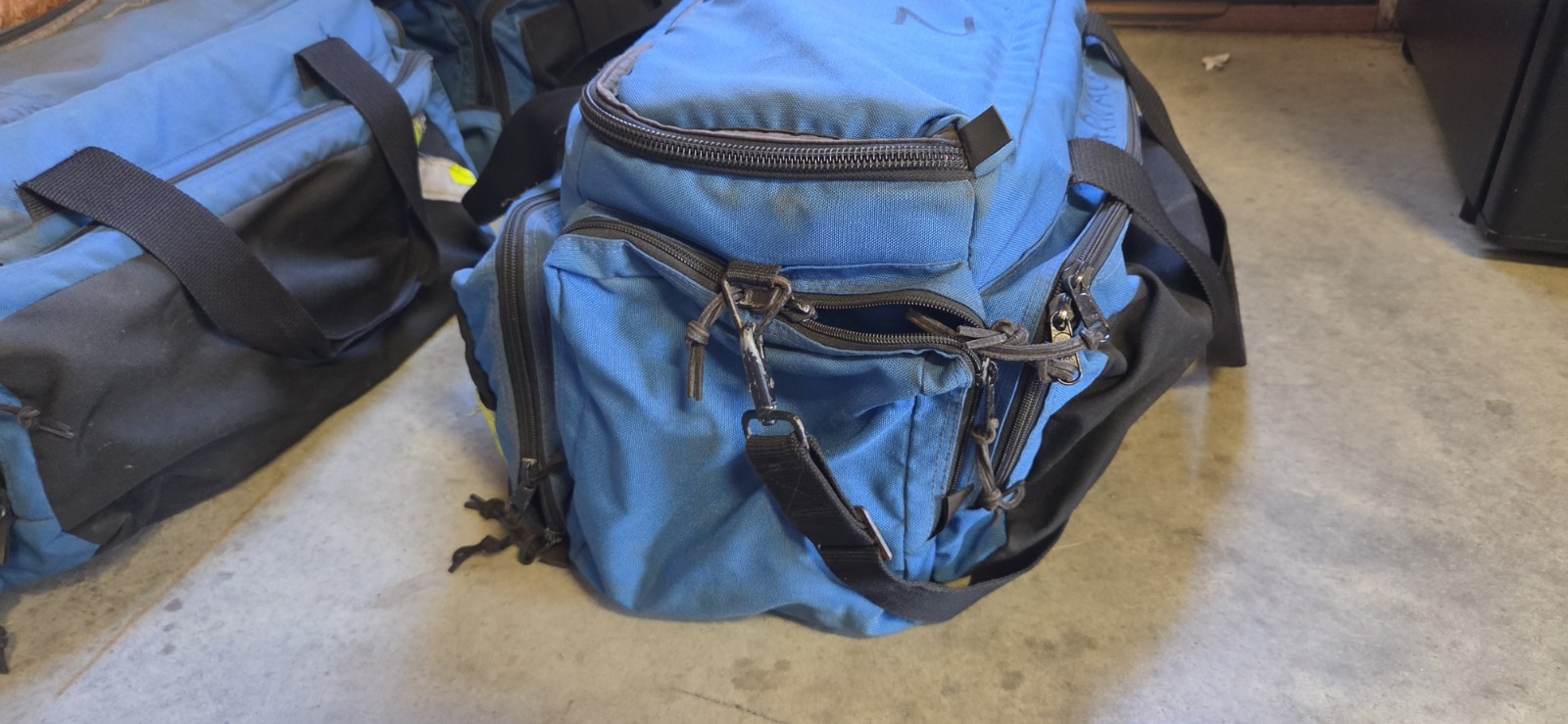 Iron Duck Trauma Bag, Nylon, 23 in L, 17 in W, Blue Ems Bag #2