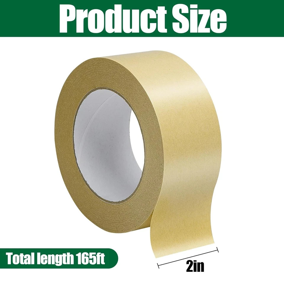 165 Ft X 2 Inch Tree Insect Barrier Tape, Cicada Tree Wrap Protection Tape, Adhe