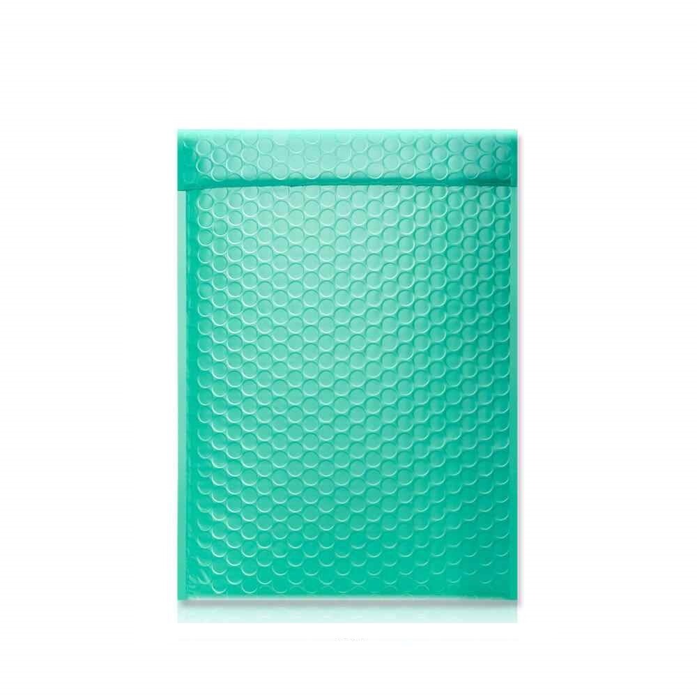 1000 #000 4×8 Teal Poly Bubble Padded Envelopes Self-Sealing Shipping Mailers