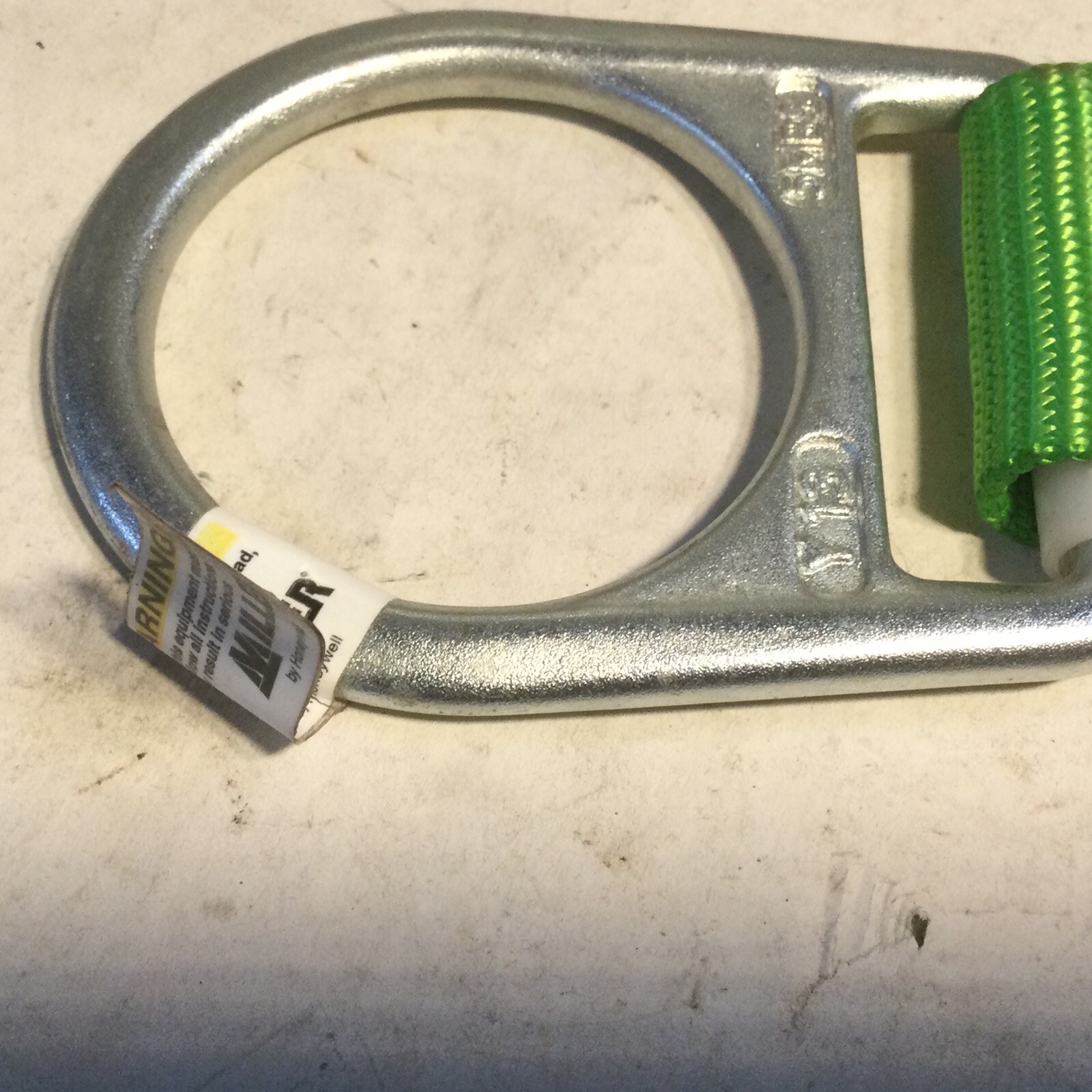 MILLER 480/19INGN LANYARD 19IN 400LBS HOOK ANCHOR POLYESTER NNB, NOS