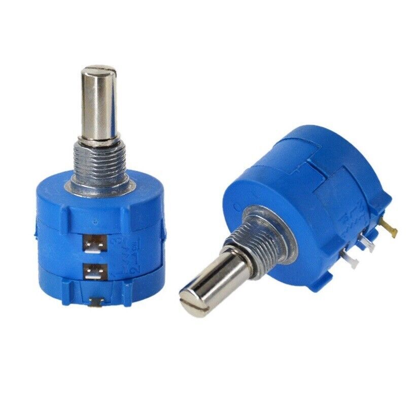 2/4/6X Rotary Wirewound Precision Potentiometer Pot 10-Turn 10-100K 3590S-2-103L