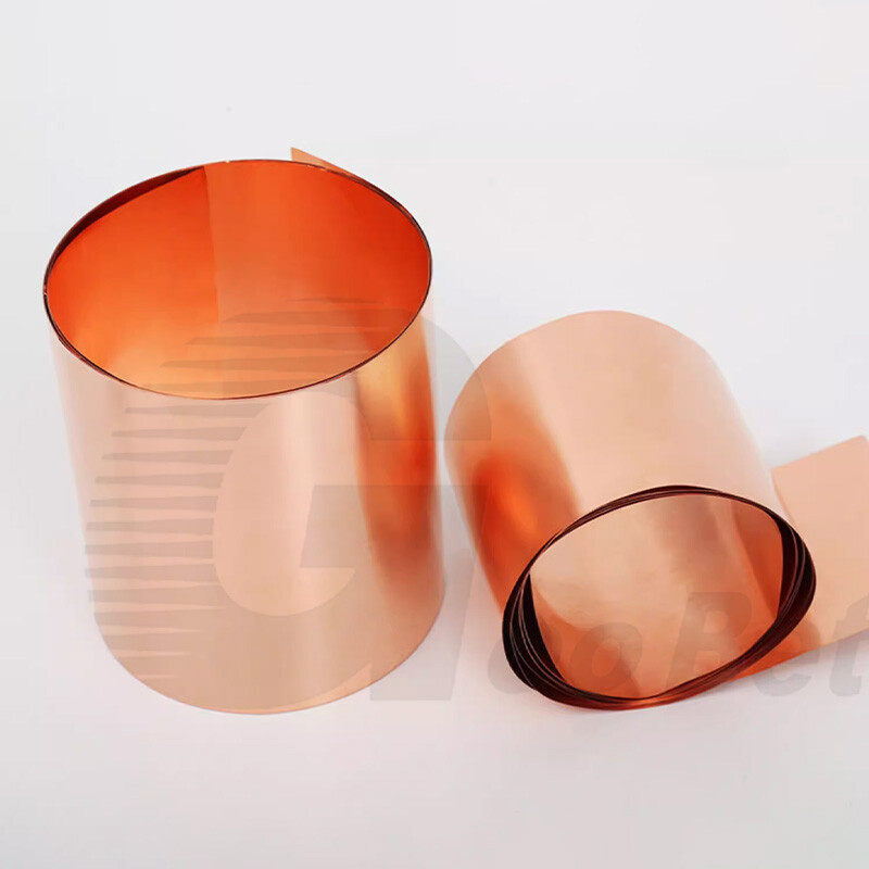 Thickness 1.0mm 99.9% Pure Copper T2 Cu Metal Sheets Foil Plate Strip Band Roll