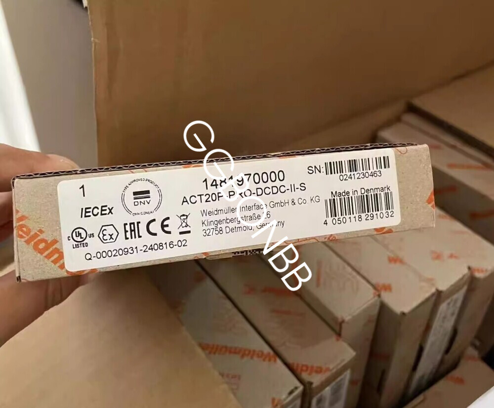 Weidmuller 1481970000 ACT20P-PRO DCDC II-S FedEX or DHL or UPS shipping