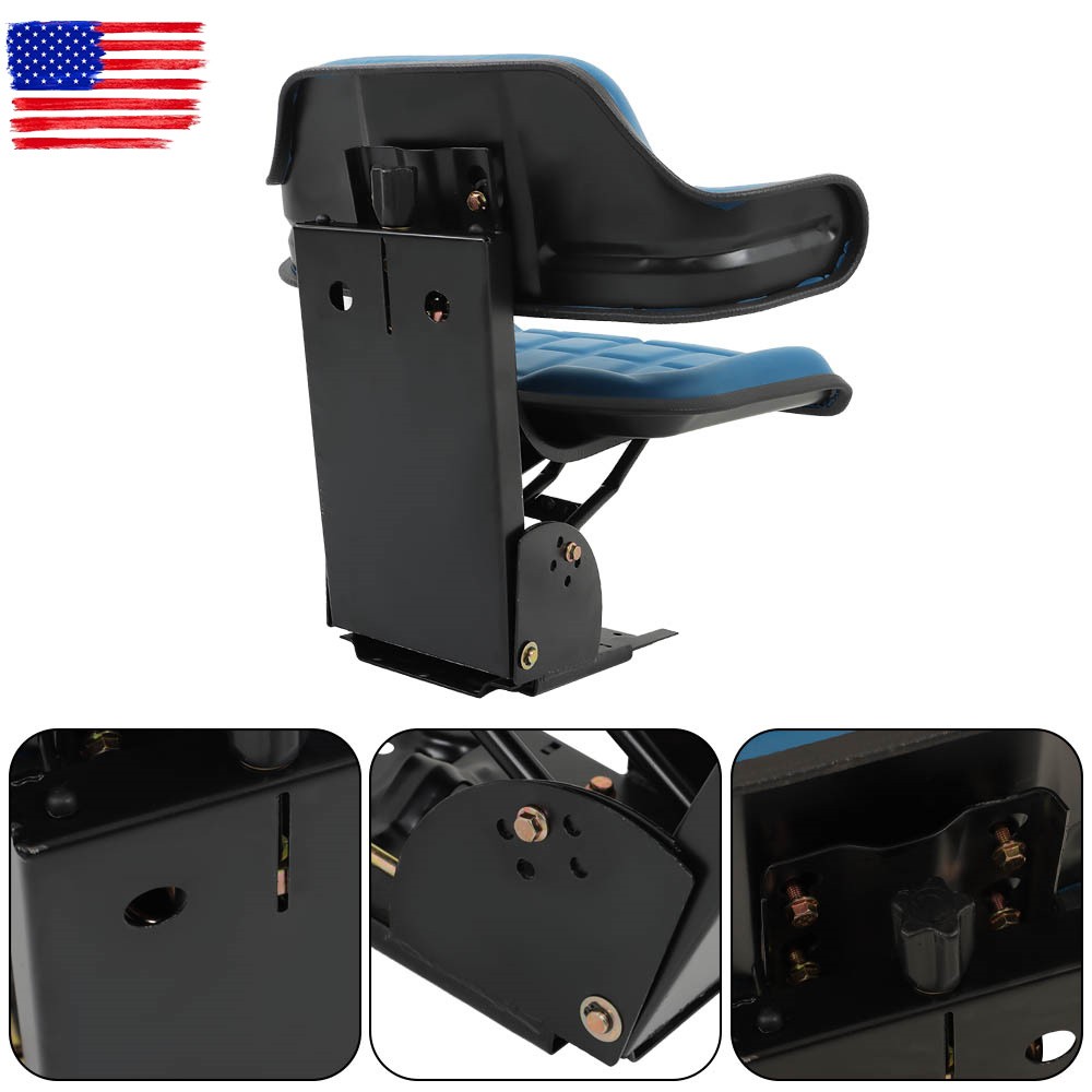 Blue Tractor Suspension Seat For Ford 2000 2600 2610 3000 4000 3600 4600 3910