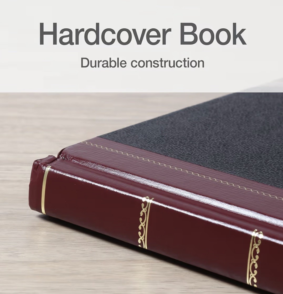 Boorum & Pease 21300R Columnar Book,Record Ruled,300 300 Pages, Black